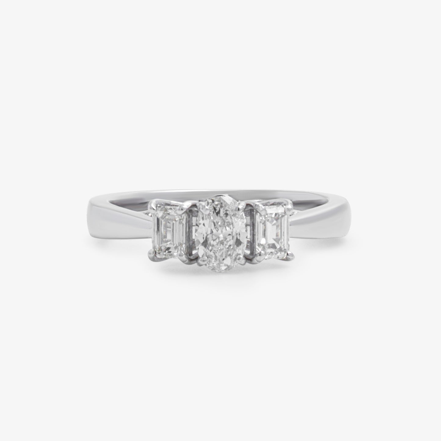 White Gold Diamond Ring