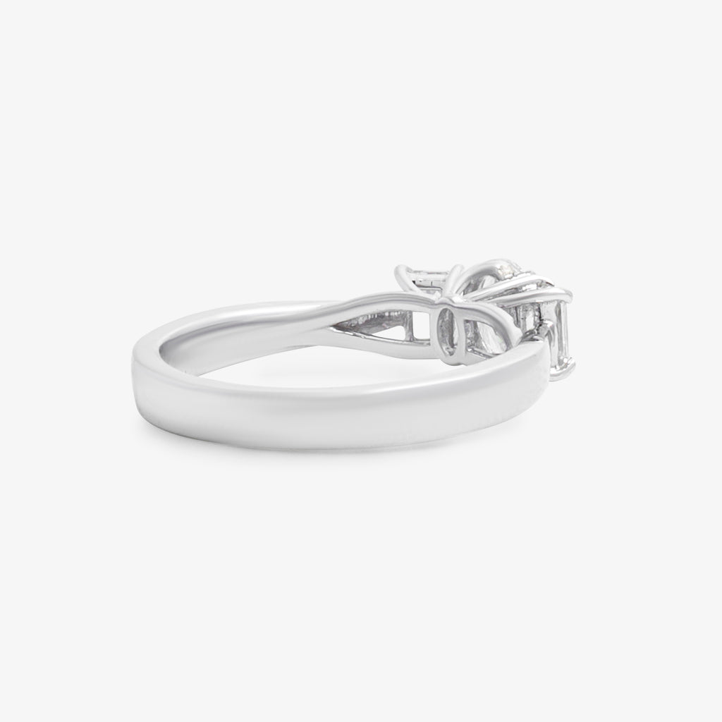 White Gold Diamond Ring