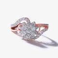 Roselle Diamond Bloom Ring