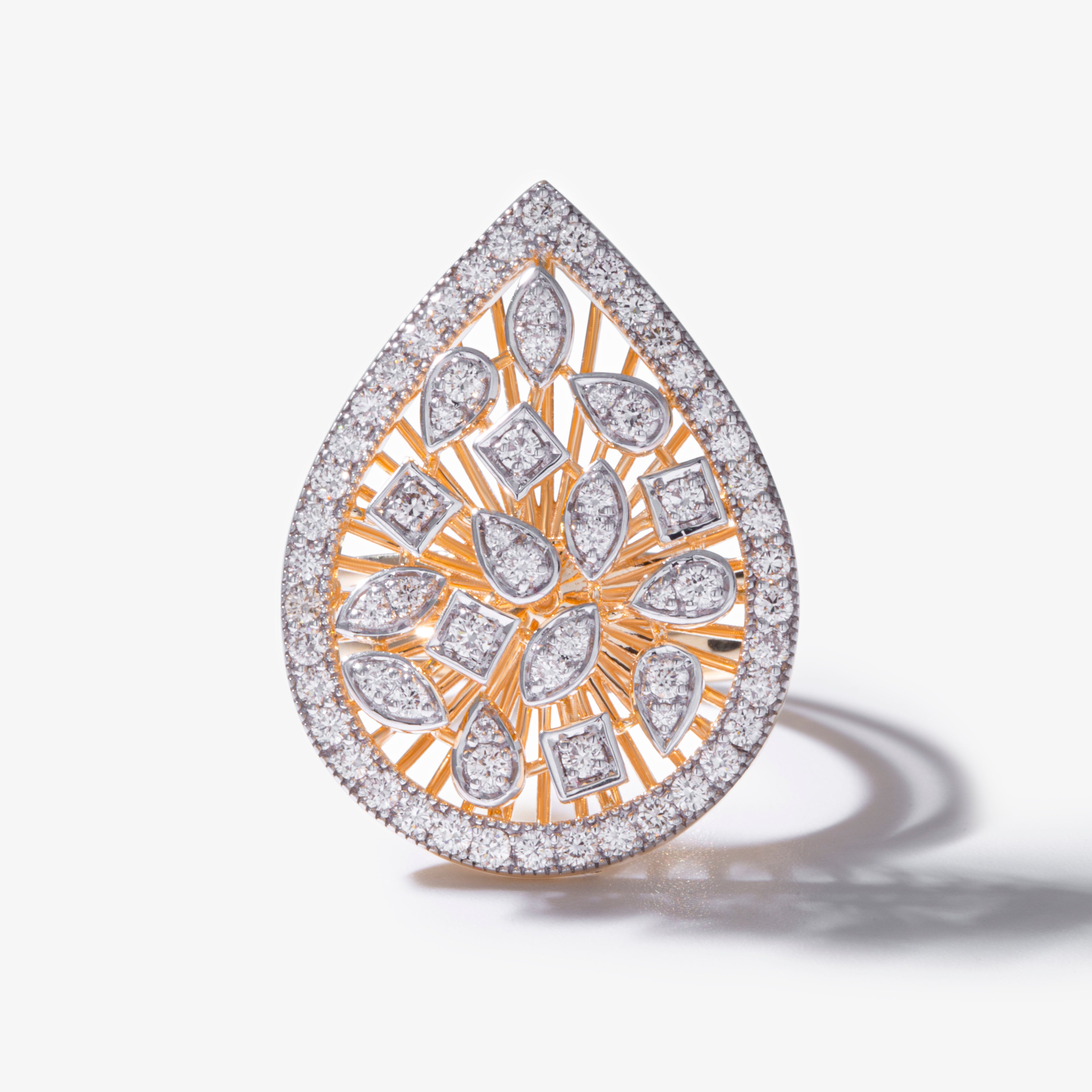 Bellmont Aurelia Diamond Halo Ring