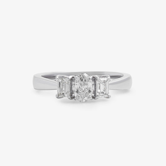 White Gold Diamond Ring